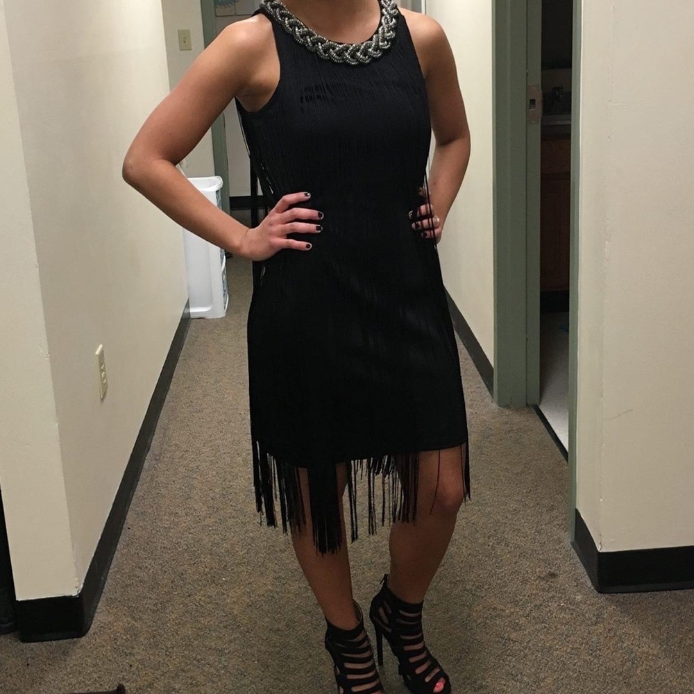Esley Black Dress